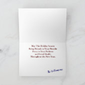 Jullie twee als Cute Snowmen grappige Kerstmis Kaart (Binnen)