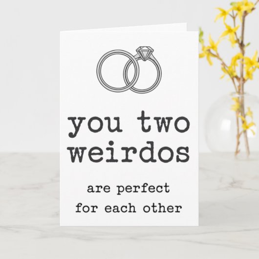 Jullie twee gekken zijn perfect voor elkaar op de kaart (Gele Bloem)