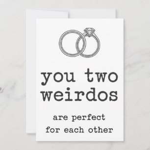 Jullie twee rare snuiters zijn perfect voor elkaar kaart