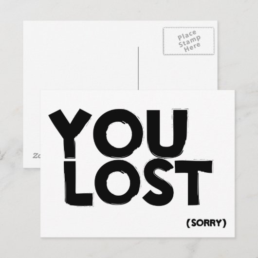 JULLIE VERLIEZEN BRIEFKAART (Voorkant / Achterkant)