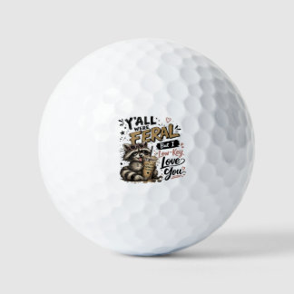 Jullie waren wild, maar ik hou stiekem van jullie  golfballen