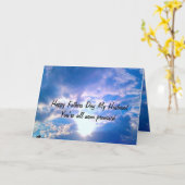 JULLIE ZIJN ALLEMAAL MOEDER BELOOFDE VADERDAG KAART (Gele Bloem)