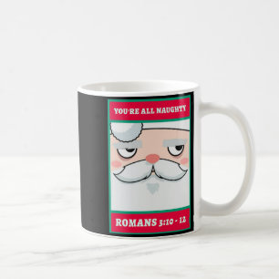 Jullie zijn allemaal stoute Romeinen 3 10 12 Kerst Koffiemok