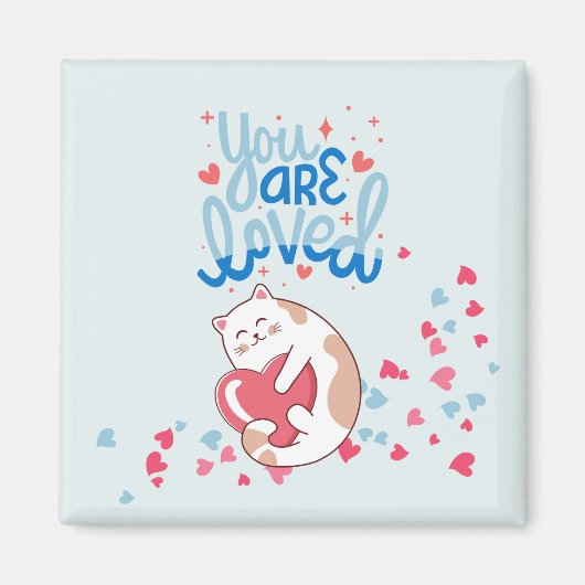 Jullie zijn geliefde katten magneet (Voorkant)