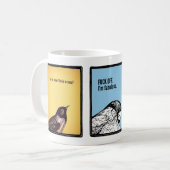 Jullie zijn raar en ik heb je een mok gemaakt. (Voorkant links)