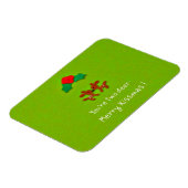Jullie zijn twee herten - Merry Kissmas! Magneet (Linkerzijde)
