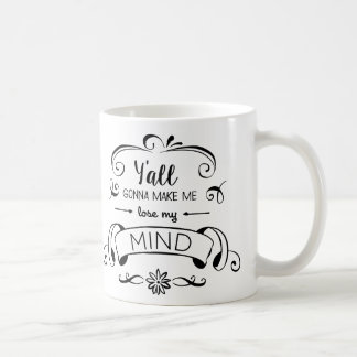 Jullie zullen me mijn gedachten laten verliezen koffiemok