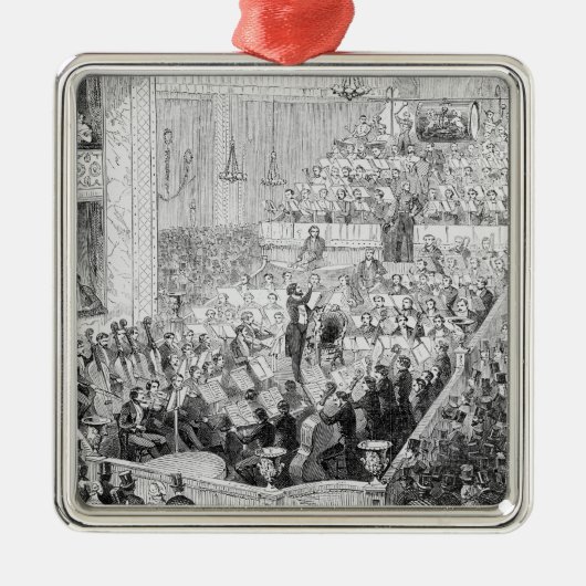 Jullien's Concert Orchestra Metalen Ornament (Voorkant)