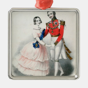 Jullien's gevierde Polkas Metalen Ornament