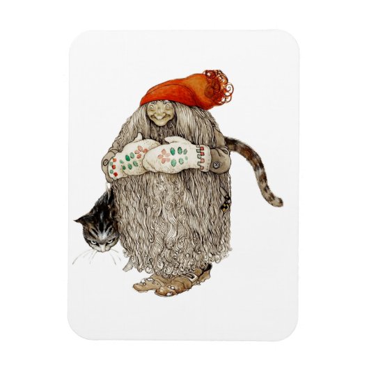 Jultomten Magneet (Verticaal)
