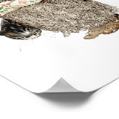 Jultomten Poster (Hoek)