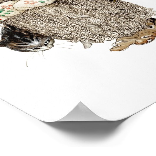 Jultomten Poster (Hoek)