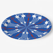 july 4 , 002 Paper Plate Papieren Bordje (Gekanteld)