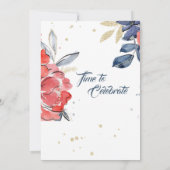 July 4th 250th USA Celebration Party Invitation Kaart (Achterkant)