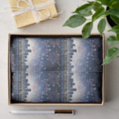 July 4th Fireworks Skyline 1776–2026 Festive Gift Tissuepapier (Geschenk)