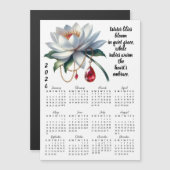 July Birth Flower & Stone Calendar (Voorkant / Achterkant)