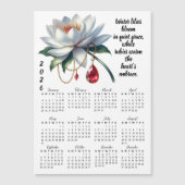 July Birth Flower & Stone Calendar (Voorkant)