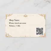 July Ruby Birthstone Shop Card Visitekaartje