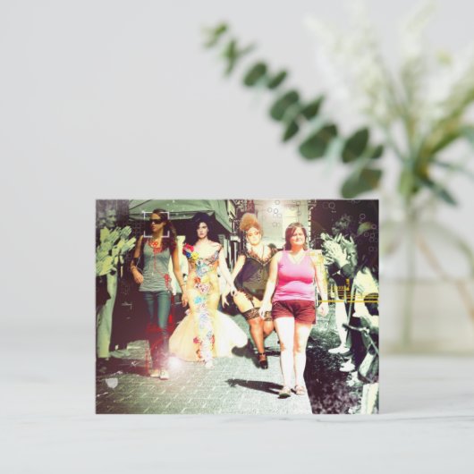 Julzips - Casting Salvaje F Briefkaart (Staand voorkant)