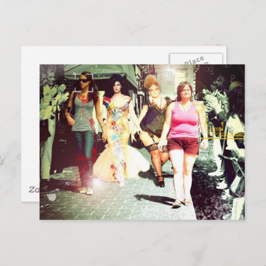 Julzips - Casting Salvaje F Briefkaart (Voorkant / Achterkant)