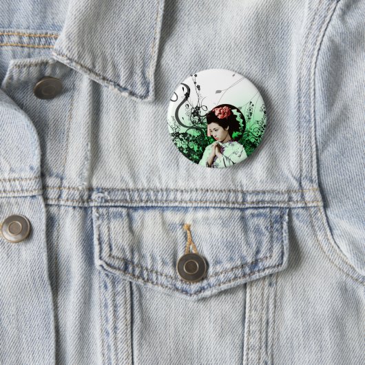 Julzips - Geisha Ronde Button 5,7 Cm (In situ)