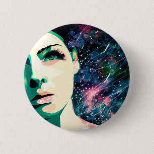 Julzips - kopie Retrato Ronde Button 5,7 Cm