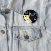 Julzips - Mascarada Ronde Button 5,7 Cm (In situ)