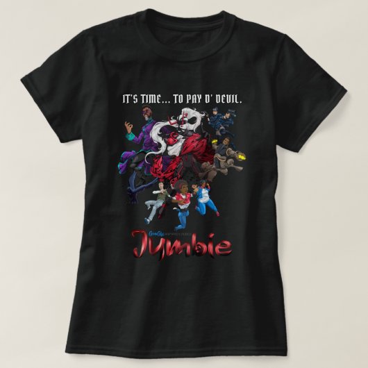 Jumbie Poster Art T-shirt 2025 (Design voorkant)