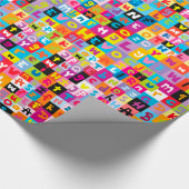 Jumble Alphabet Pattern Cadeaupapier