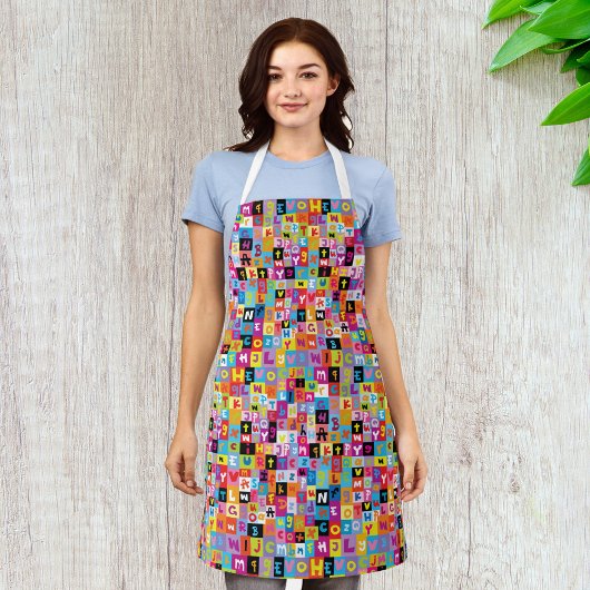 Jumble Alphabet Pattern Schort