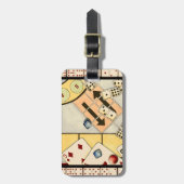 Jumble Assortment of Games of Chance Bagagelabel (Voorkant verticaal)