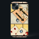 Jumble Assortment of Games of Chance iPhone 13 Hoesje<br><div class="desc">Er zijn geen regels in dit gemengde assortiment van kansspelen. Wil je kaarten spelen? Wat dacht je van wat dominostenen? Misschien wil je de dop draaien en zien wat er op komt? Neem vandaag een kans op dit schilderij!</div>