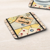 Jumble Assortment of Games of Chance Drankjes Onderzetter (Linkerzijde)