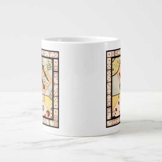 Jumble Assortment of Games of Chance Grote Koffiekop (Voorkant)