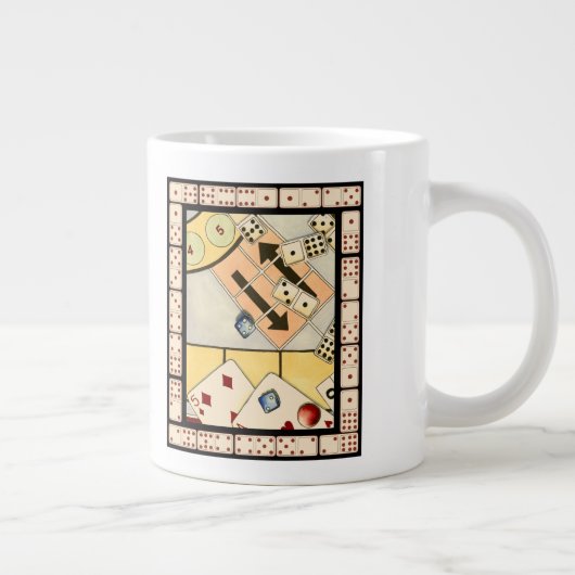 Jumble Assortment of Games of Chance Grote Koffiekop (Rechts)