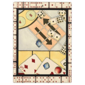 Jumble Assortment of Games of Chance Klembord (Achterkant)