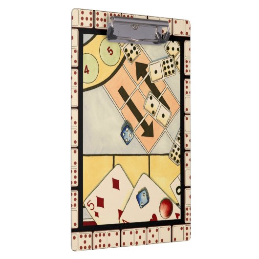 Jumble Assortment of Games of Chance Klembord (Rechts)