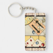 Jumble Assortment of Games of Chance Sleutelhanger (Voorkant)