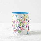 Jumble of Colorful Skulls Mok (Midden)