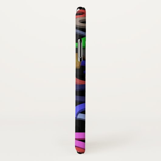 Jumble of Numbers Afbeelding Case-Mate iPhone Case (Achterkant / rechts)