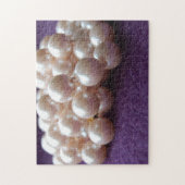 Jumble of Pearls on Paars Puzzle Legpuzzel (Verticaal)