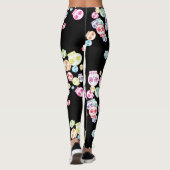 Jumble of Sweet Skulls Leggings (Achterkant)