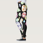 Jumble of Sweet Skulls Leggings (Links)
