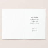 Jumbled Letters Graduation Card, Modern Graduation Folie Kaarten (Binnen)
