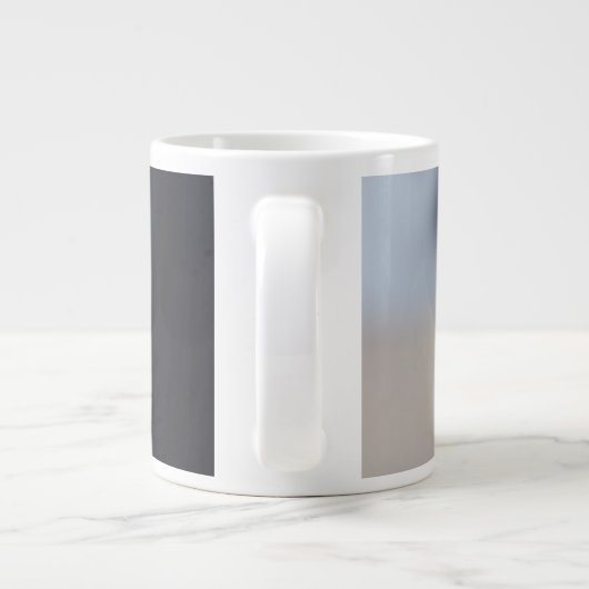 Jumbo 20 oz Coffee Mok Siberian Eagle Owl (Achterkant)