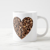 Jumbo 20 oz. Mok - Koffiebonen (Rechts)
