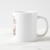 Jumbo 20 oz Mok voor Coffee Lovers (Rechts)