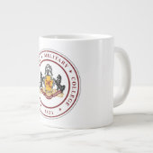 + JUMBO 20 oz White PMC SEAL Mok (Voorkant rechts)