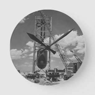 Jumbo Atomic Bomb geplaatst voor Trinity Test Ronde Klok