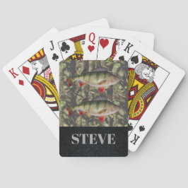 Jumbo Baars Vissen Camouflage Naamkaarten Speelkaarten